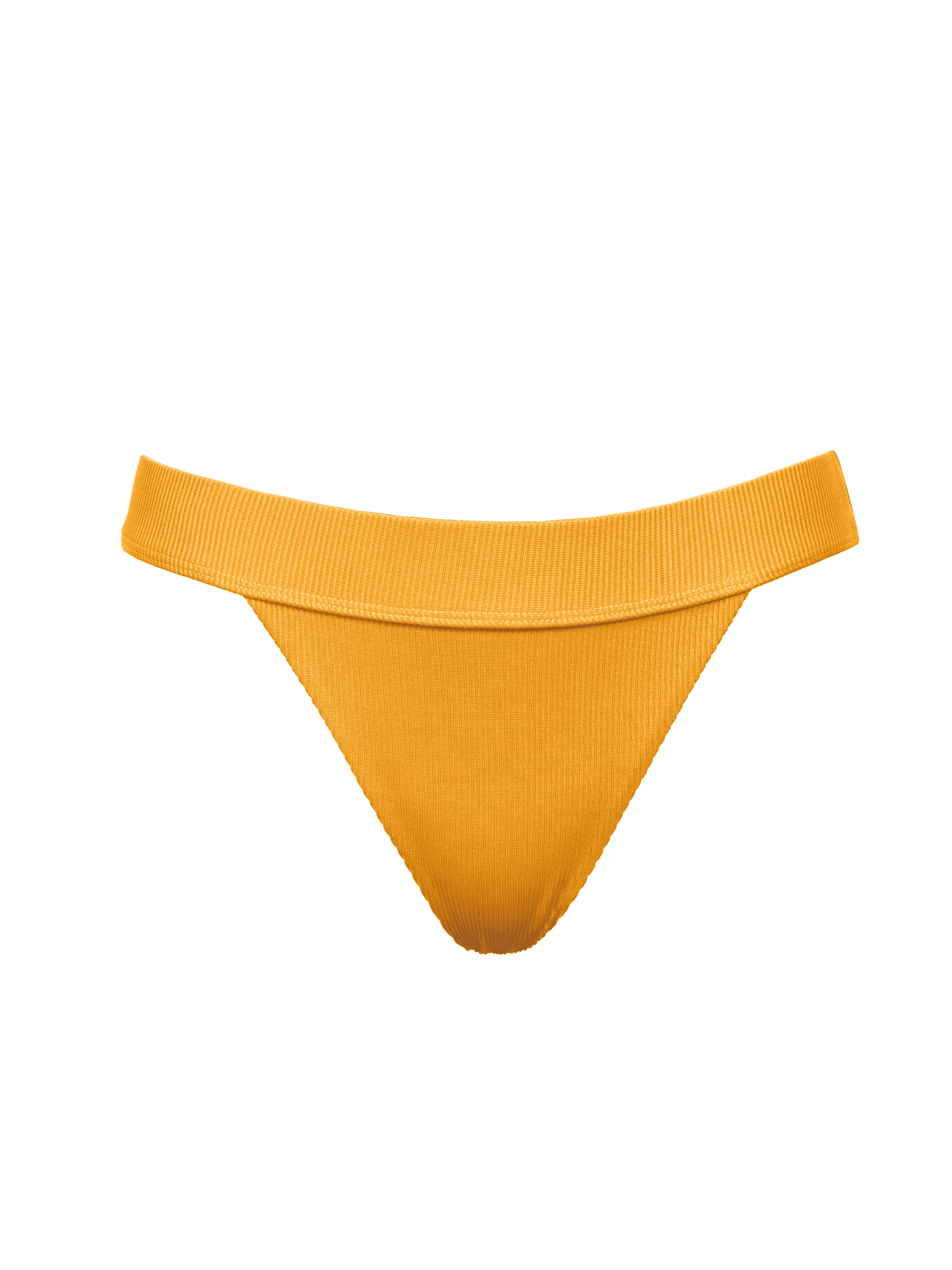 ANAIS BIKINI BOTTOM - Mango Ribbed