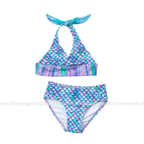 aurora borealis mermaid bikini