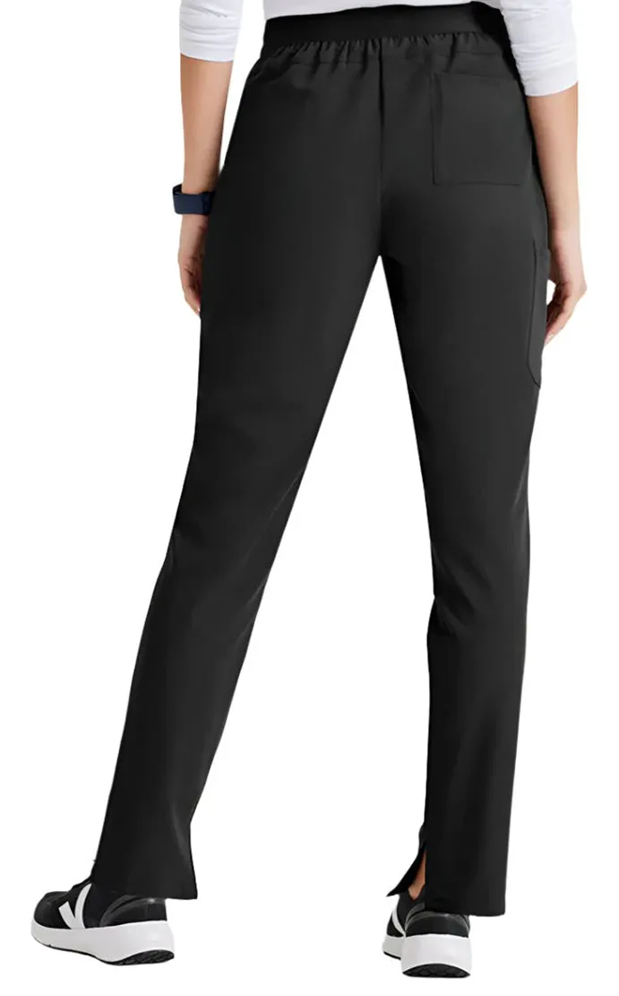 Barco Unify™ by Barco Purpose 5-Pocket High-Rise Slim Leg Scrub Pant-Petite