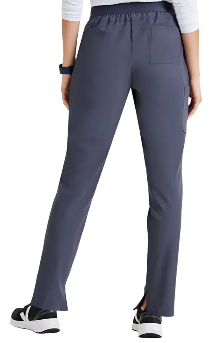 Barco Unify™ by Barco Purpose 5-Pocket High-Rise Slim Leg Scrub Pant-Petite