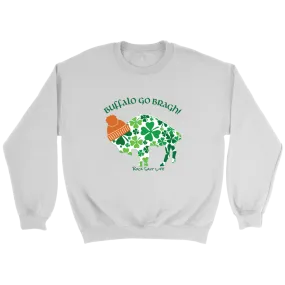 Buffalo Go Bragh! Rock Salt Life©  Unisex Crewneck Sweatshirt