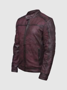 Classic Burgundy Waxed Jacket