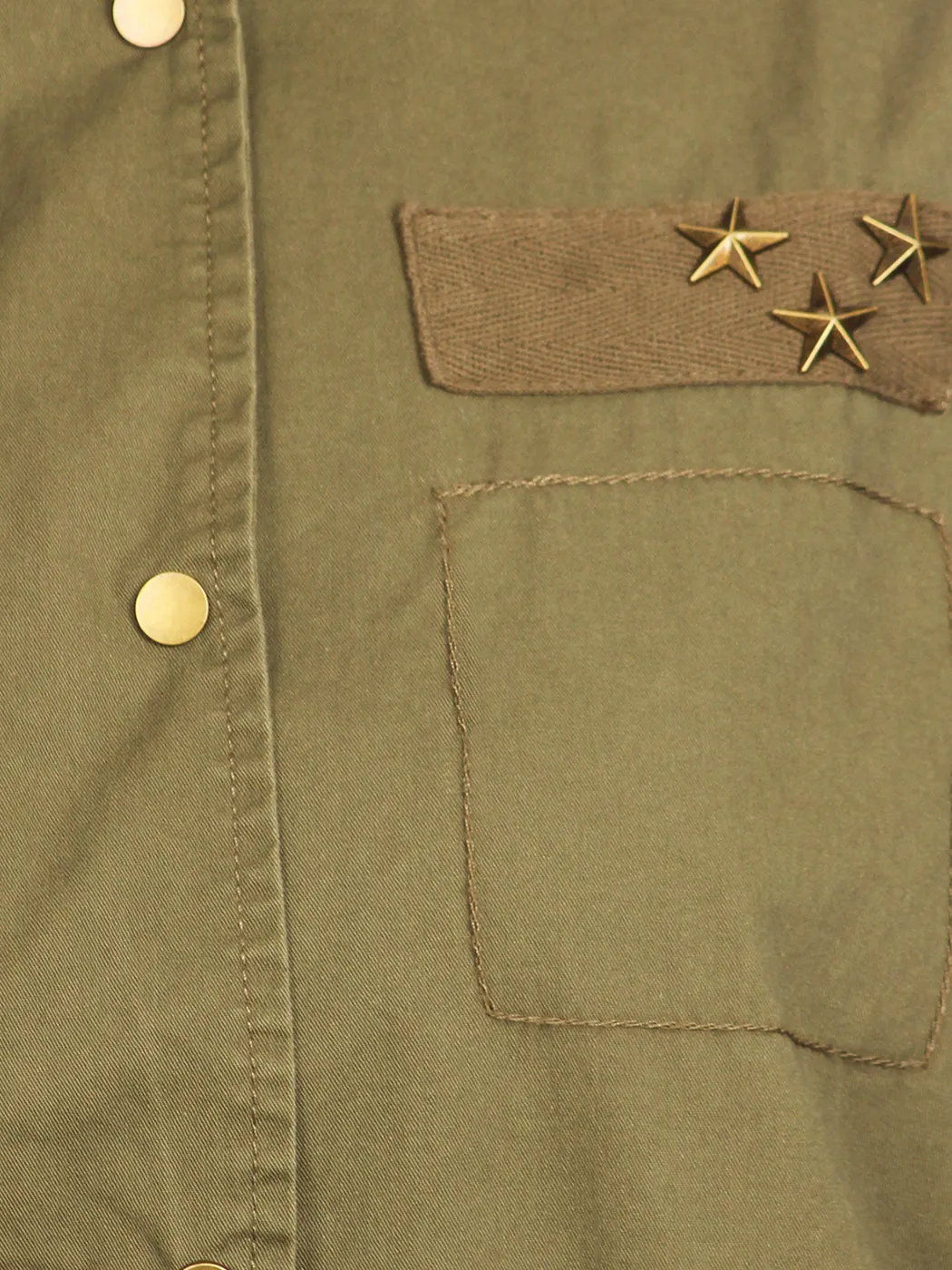 Classic Lightweight Military Drawstring Jacket