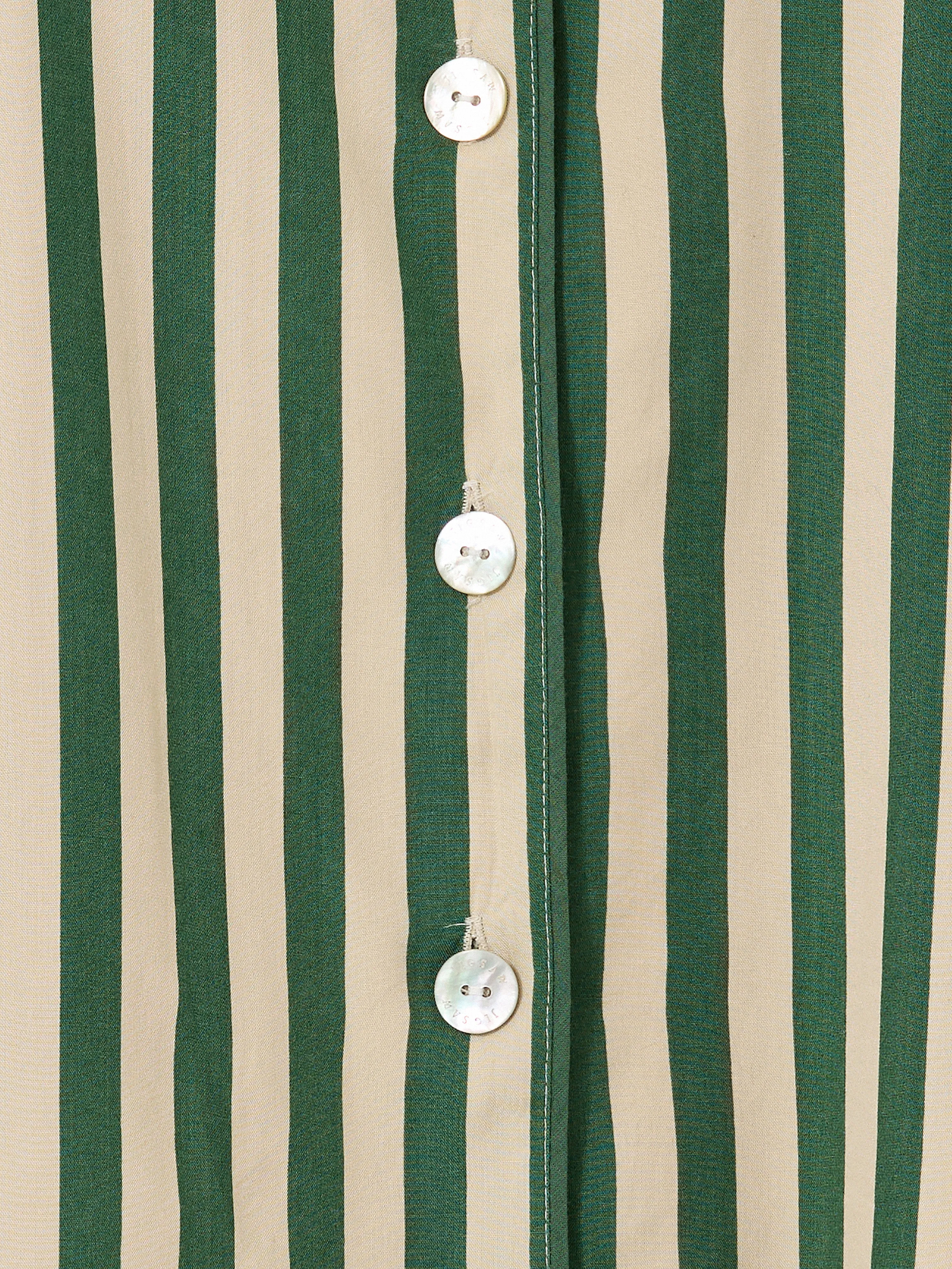 Classic Stripe Pyjama | Green