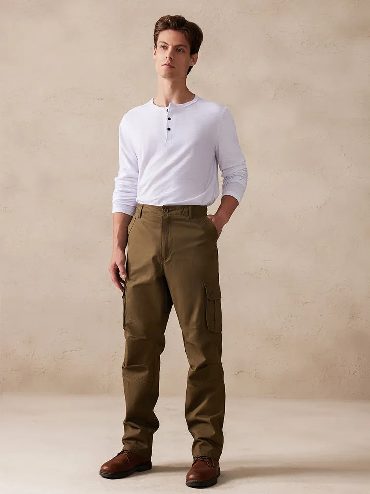 Comfy 100% Cotton Cargo Pants