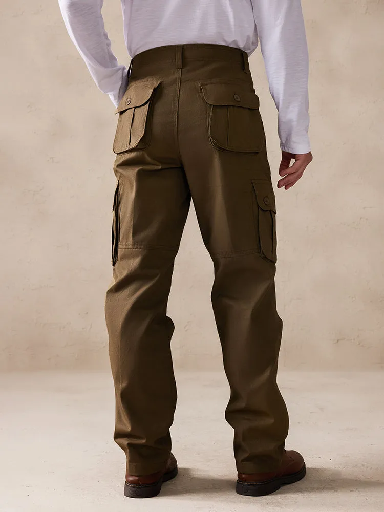 Comfy 100% Cotton Cargo Pants