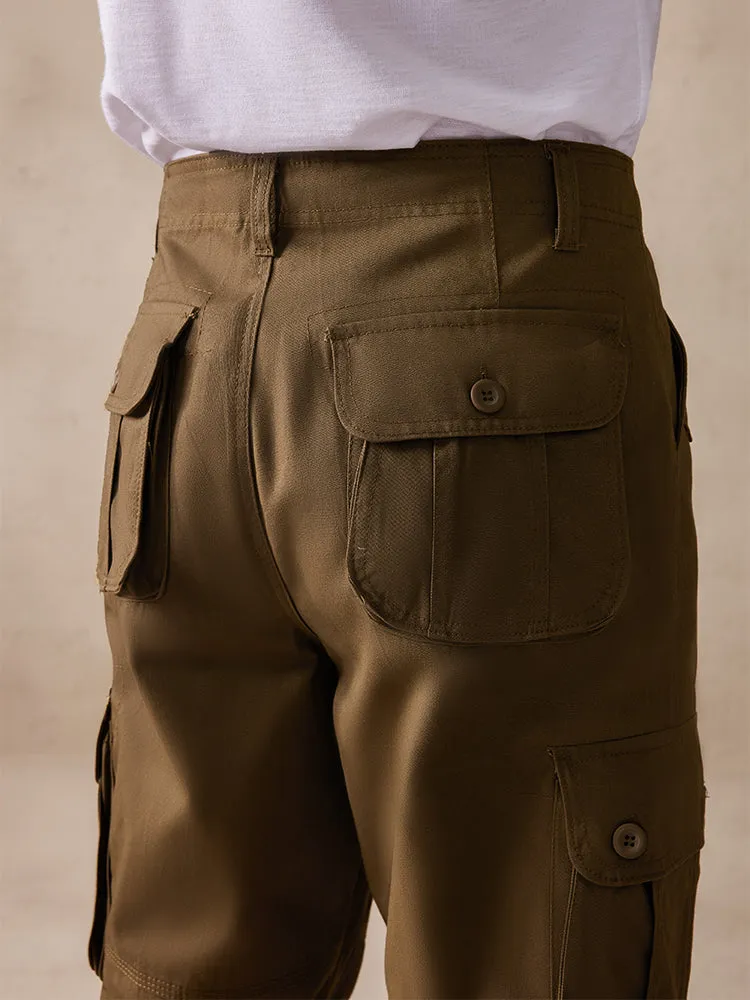 Comfy 100% Cotton Cargo Pants