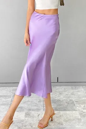 Elegant Solid Patchwork Regular High Waist Solid Color Bottoms