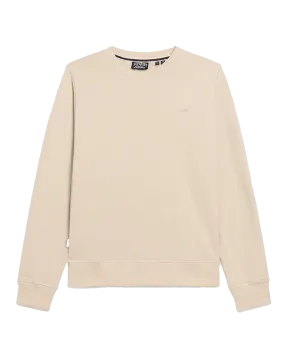 Essential Logo Sweatshirt in Light Stone Beige