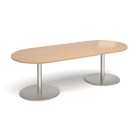 Eternal radial end boardroom table