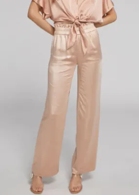 Generation Love Teresa Satin Pants Terracota