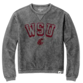 Graphite Gray WSU Pullover Timber Crew