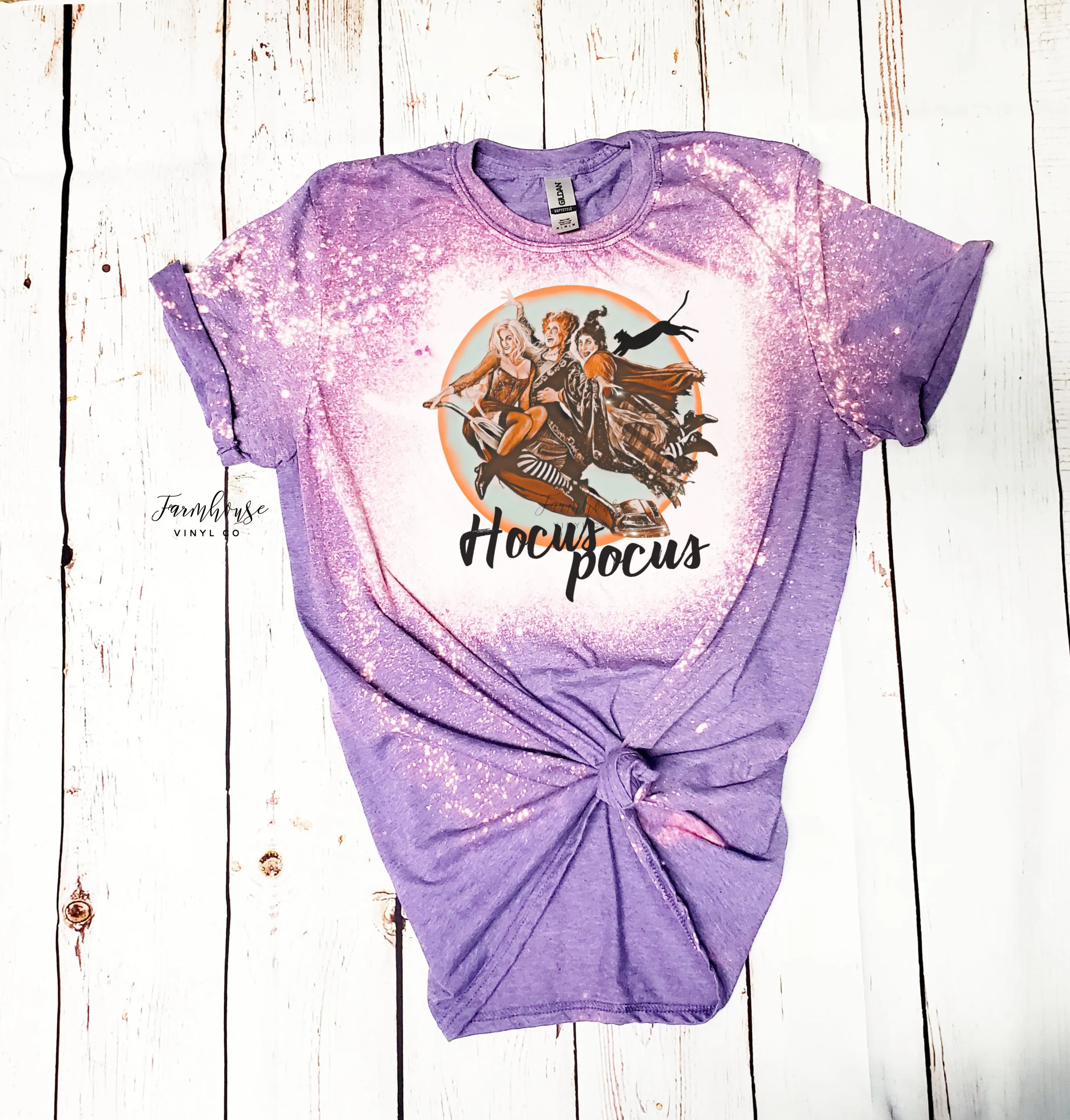 Hocus Pocus Sanderson Sisters Flying Photo Shirt