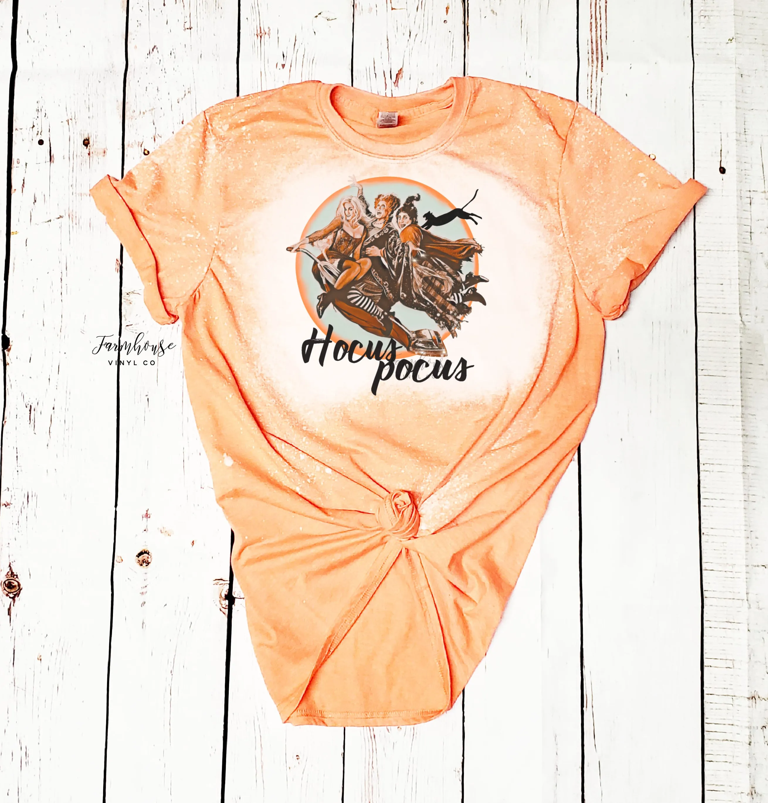 Hocus Pocus Sanderson Sisters Flying Photo Shirt