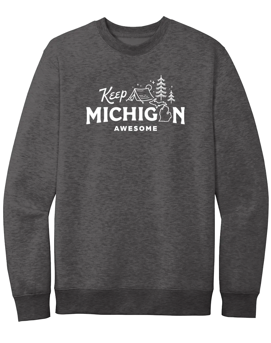 Keep Michigan Awesome Crewneck Sweatshirt