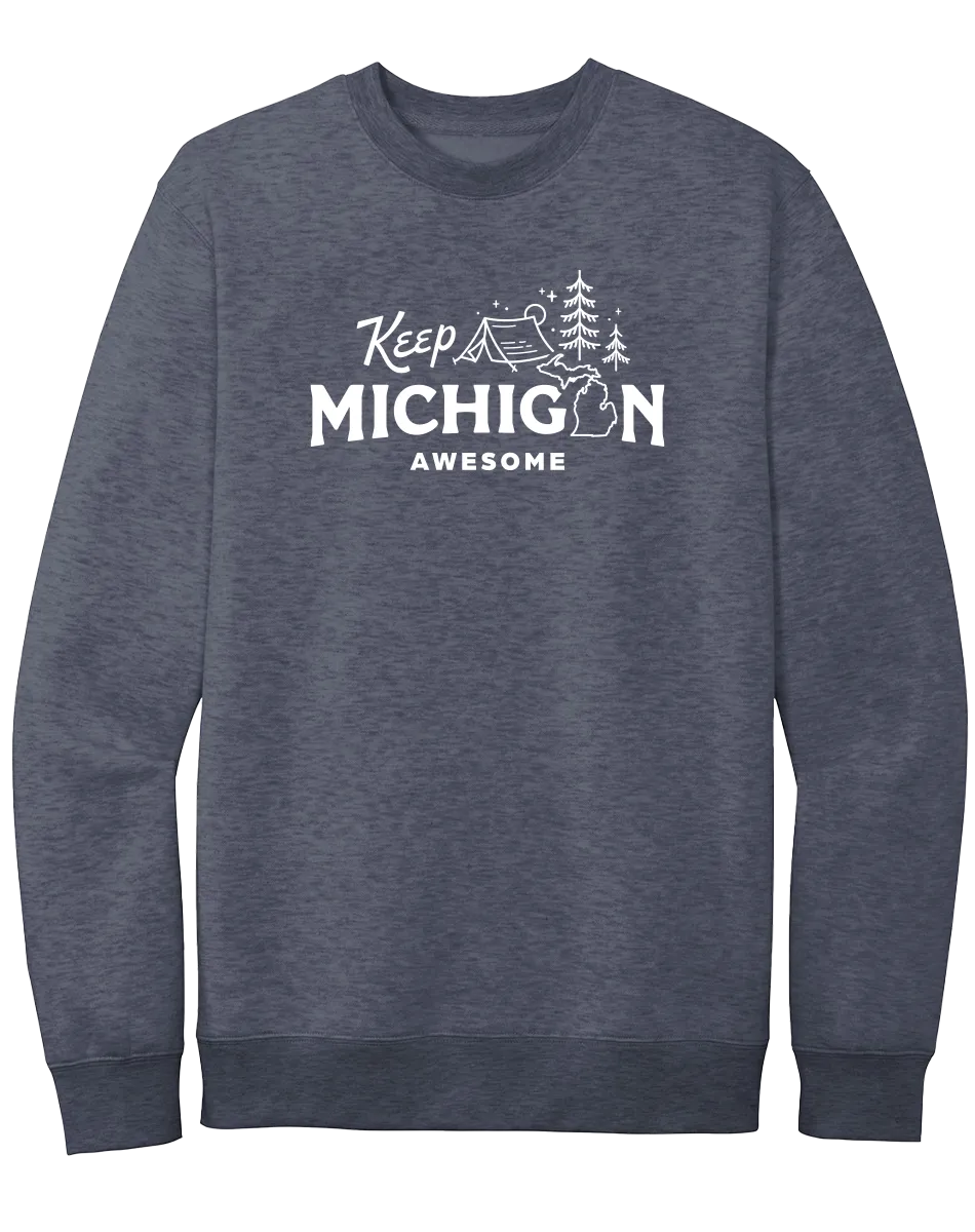 Keep Michigan Awesome Crewneck Sweatshirt