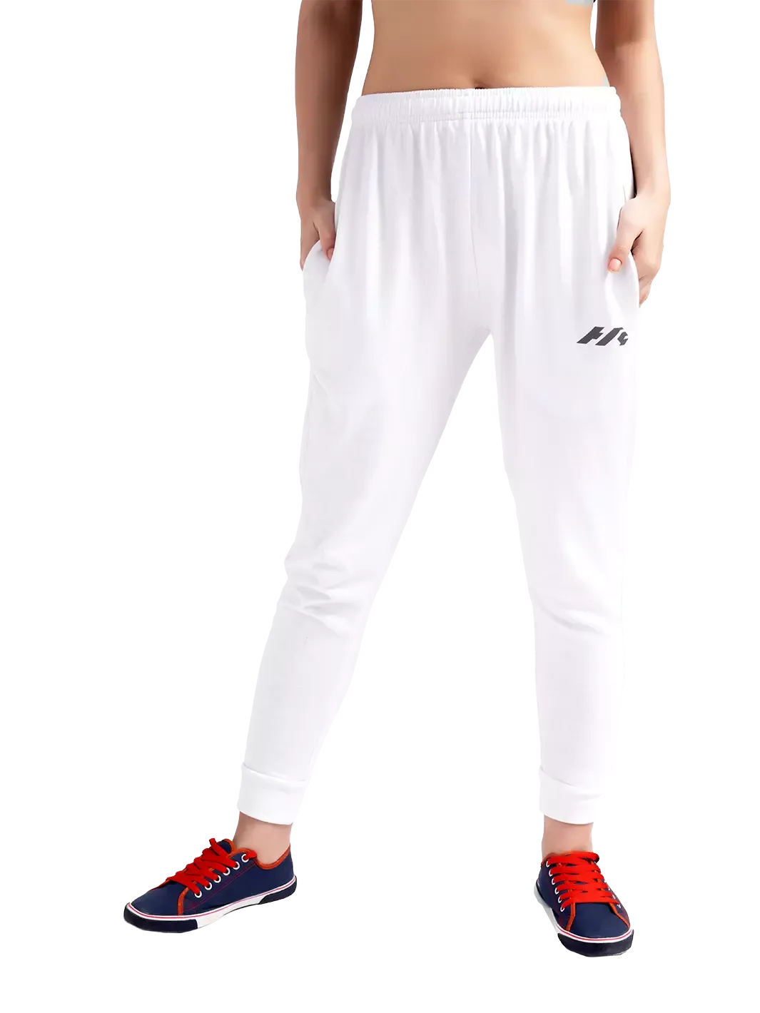 Knights' Casual Trousers - Clean White