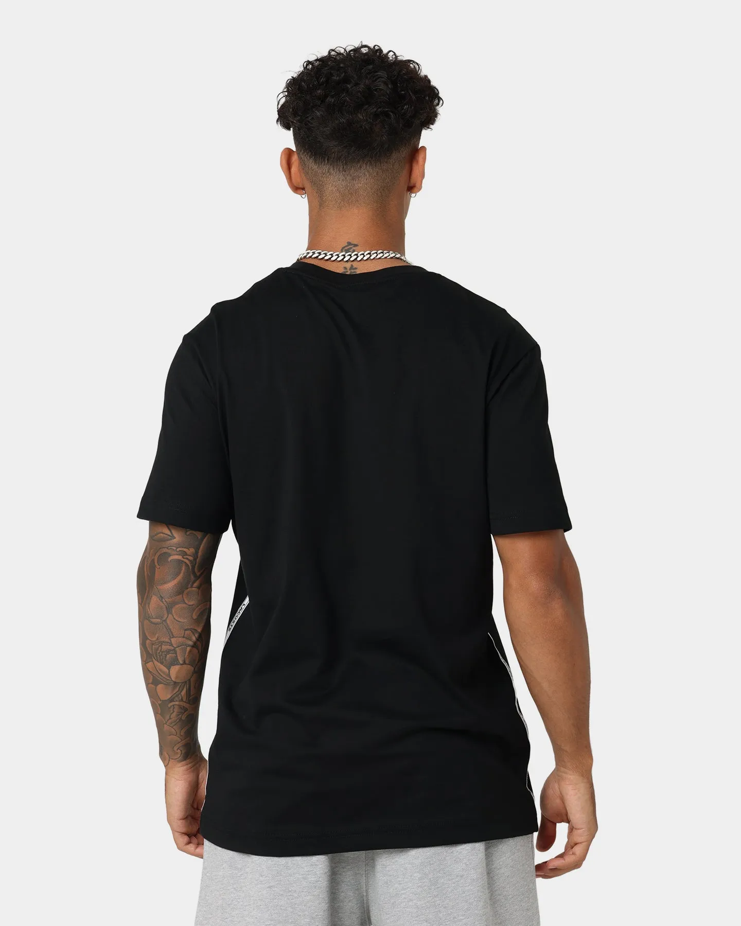 Lacoste Lifestyle Side Tape T-Shirt Black