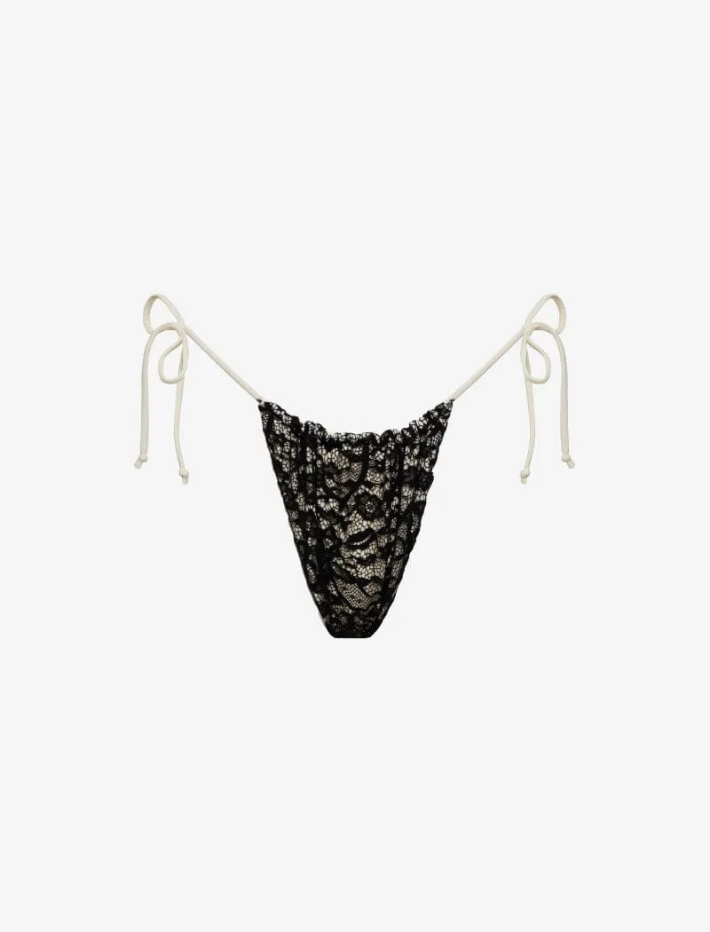 Loveladies Bottom | Black Lace