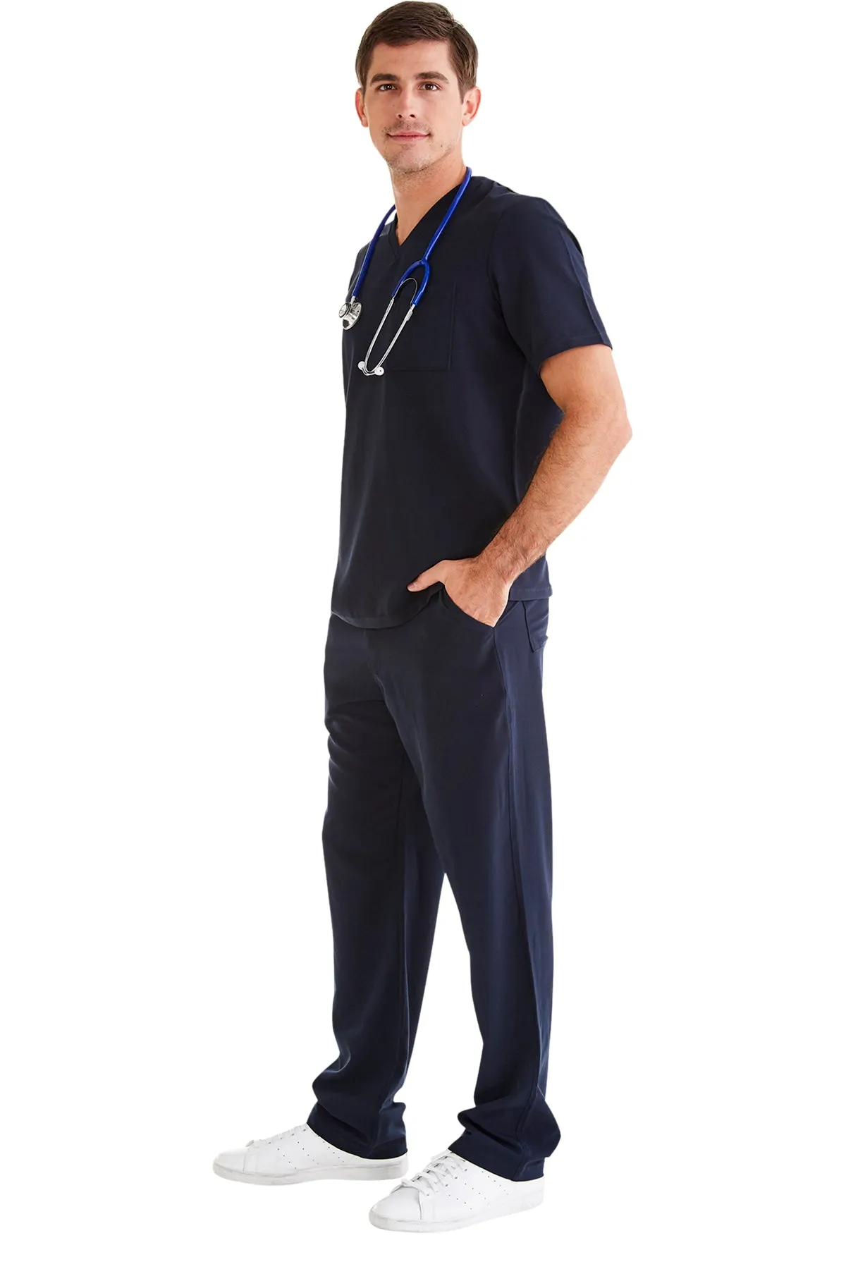 Men's "Sport Scrub" Pant - Navy Blue