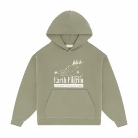 Museum of Peace & Quiet Earth Pilgrim Hoodie (Olive)