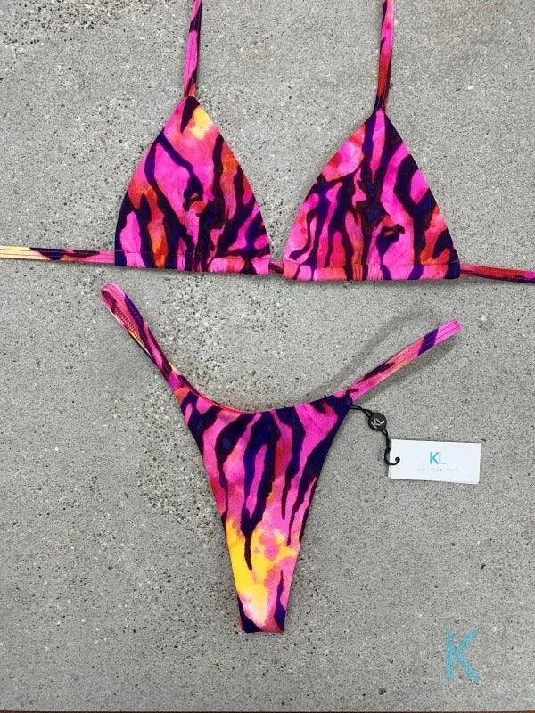 Ocean (Pink) Bikini Bottom