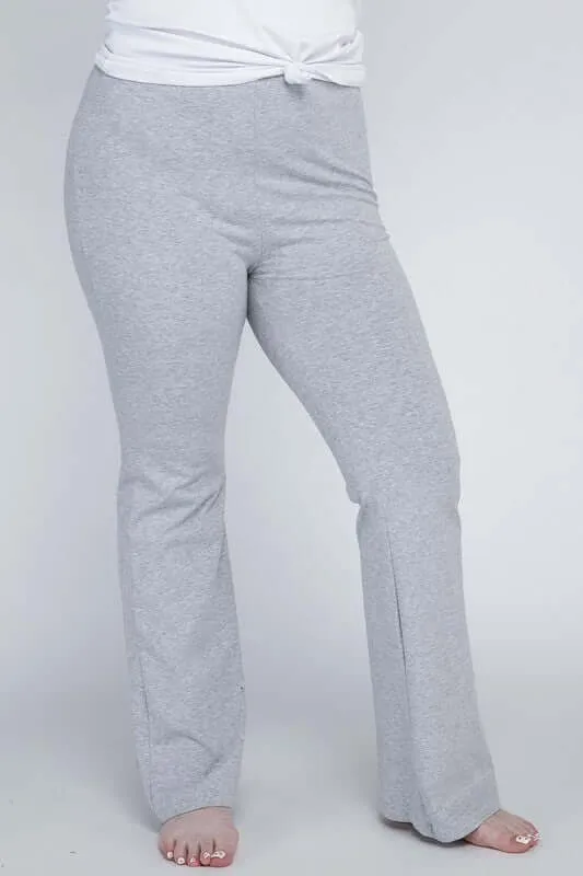 Plus Size Everyday Comfy Flare Stretchy Pants