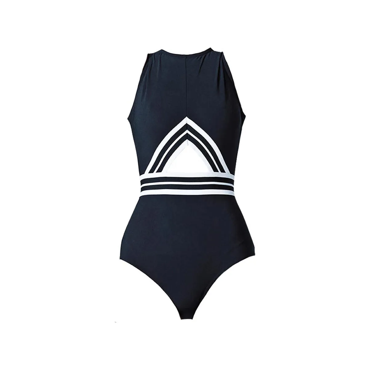 Professional Sun Protection Surfing Swimsuit in Black