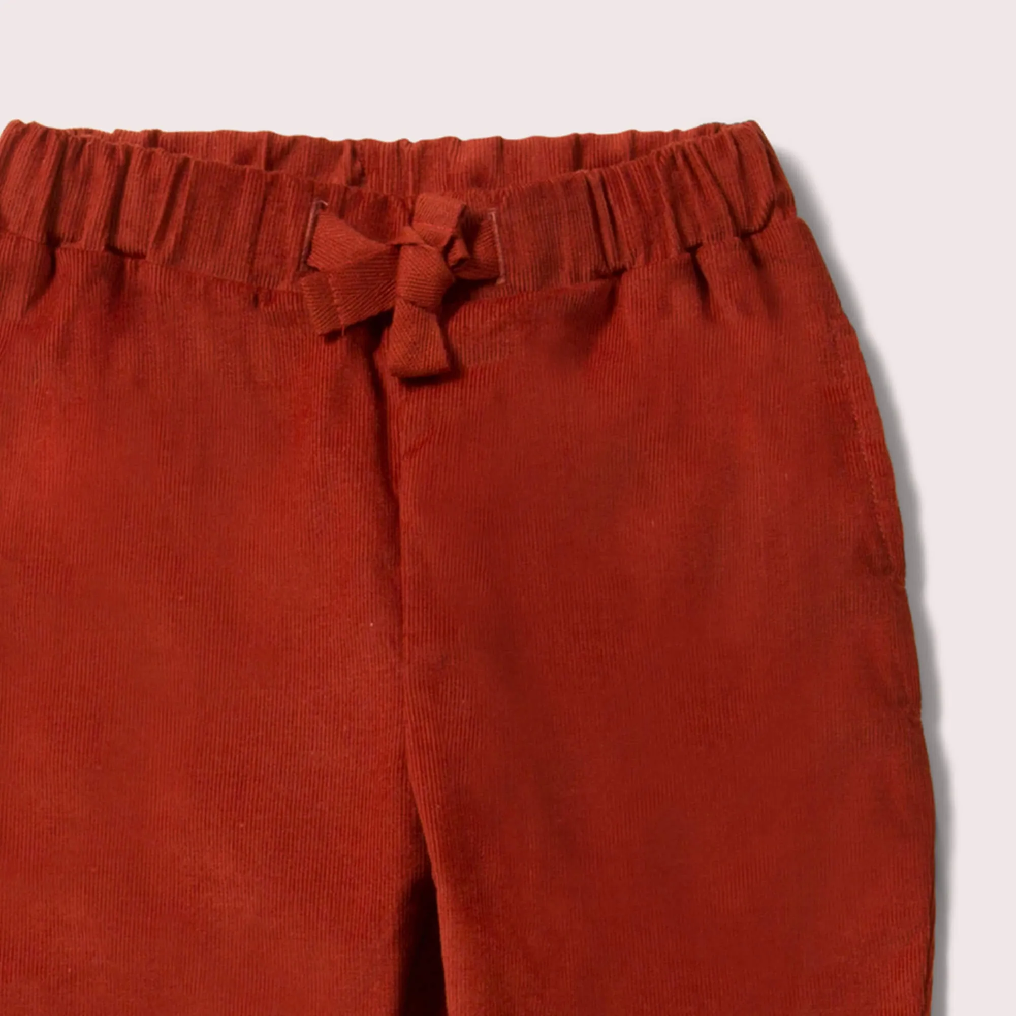 Red Corduroy Comfy Trousers