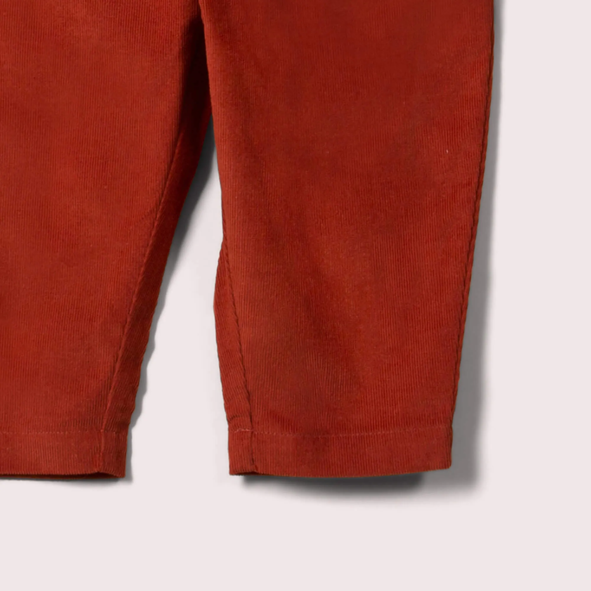 Red Corduroy Comfy Trousers