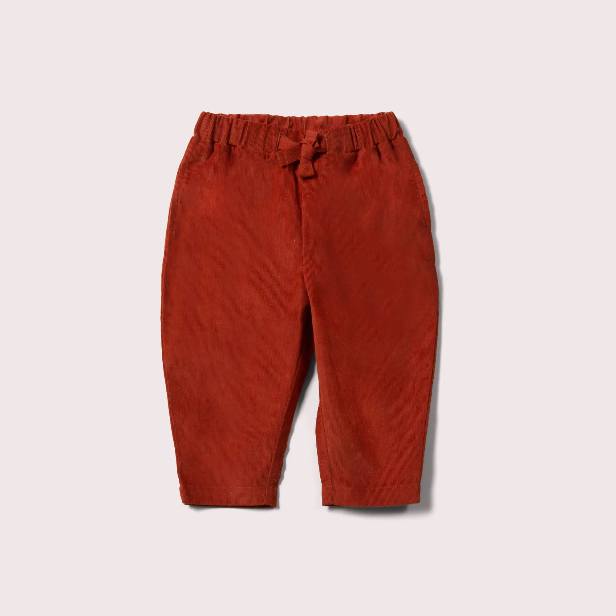 Red Corduroy Comfy Trousers