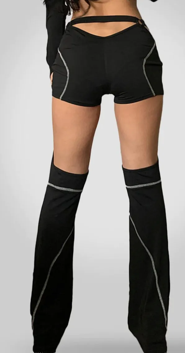 Reflective Lining Boyshort Chaps