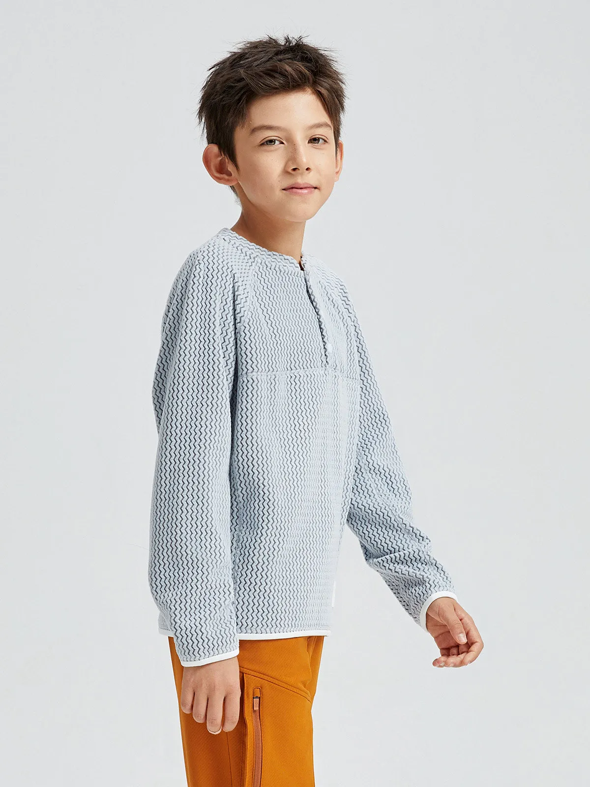 Ripple Fleece Sweater