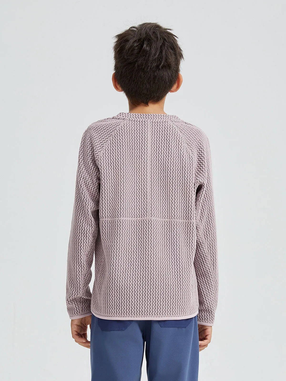 Ripple Fleece Sweater