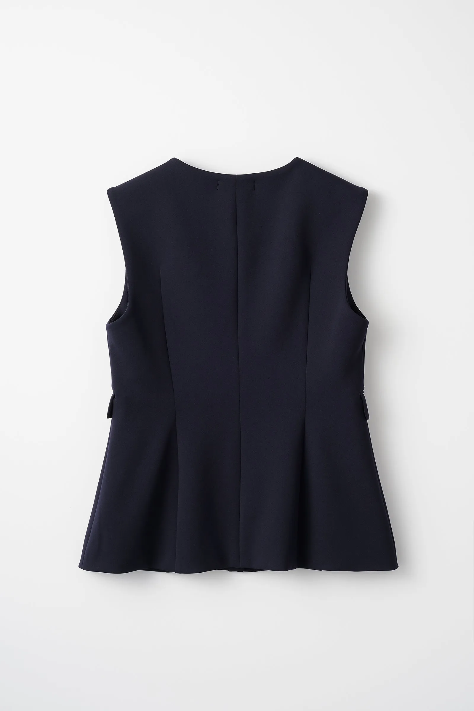 Roomy formal vest (Dark navy)