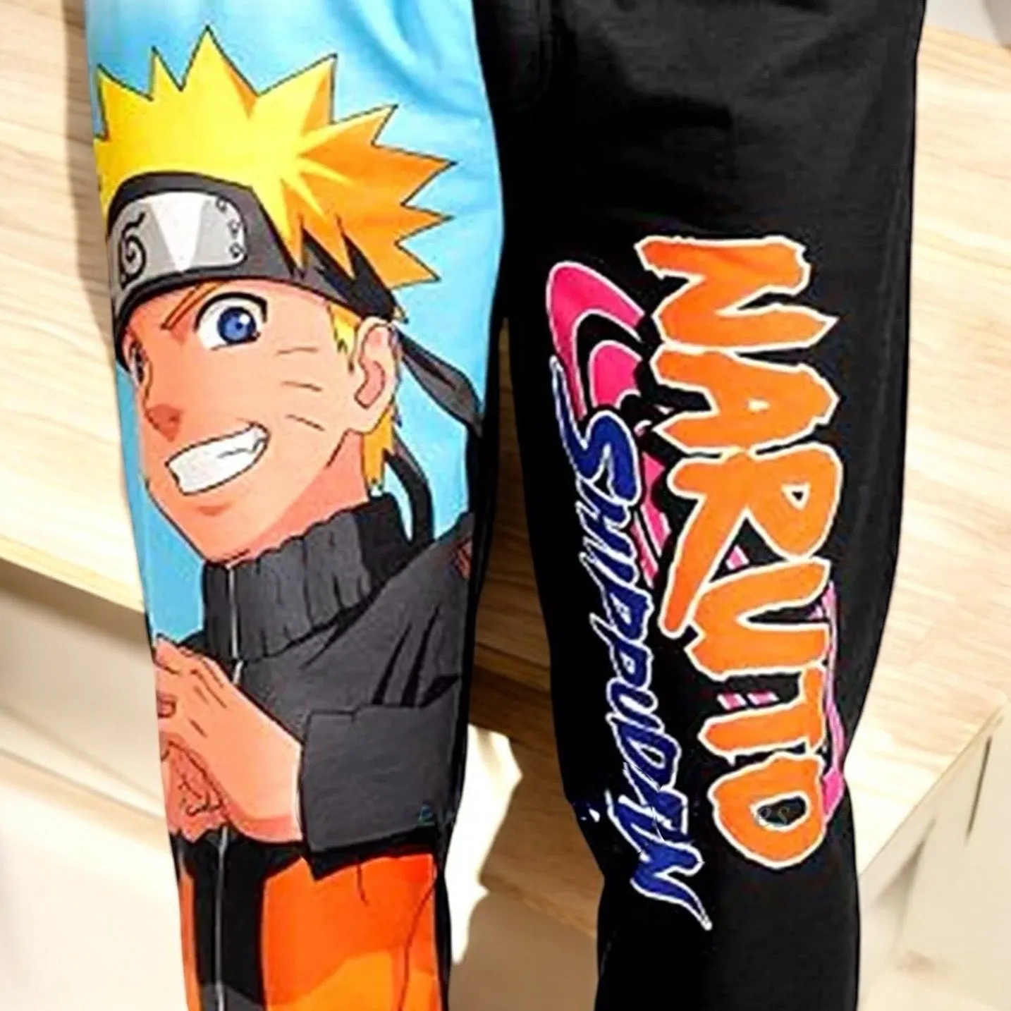 Shippuden Naruto Anime Manga Pajama Sleep Pants Men's Large