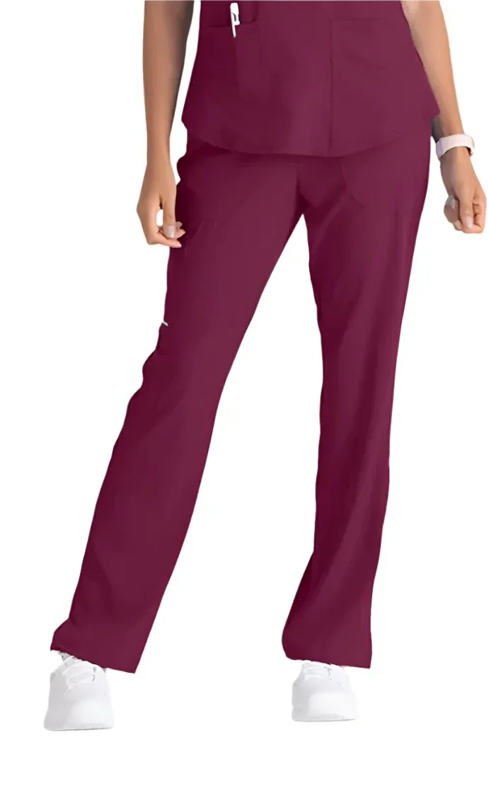 SKECHERS™ by Barco Reliance 3-Pocket Mid-Rise Straight Leg Scrub Pant-Tall