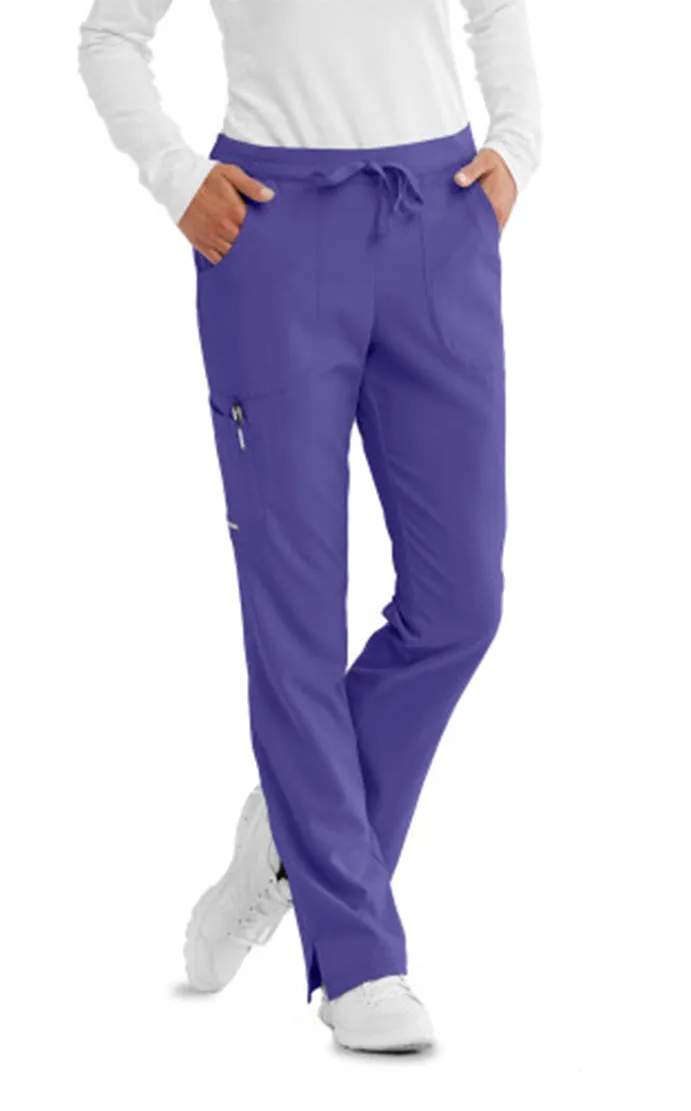 SKECHERS™ by Barco Reliance 3-Pocket Mid-Rise Straight Leg Scrub Pant-Tall