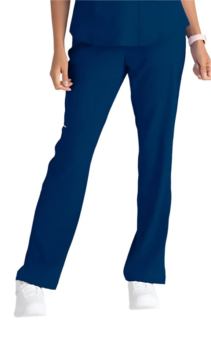 SKECHERS™ by Barco Reliance 3-Pocket Mid-Rise Straight Leg Scrub Pant-Tall