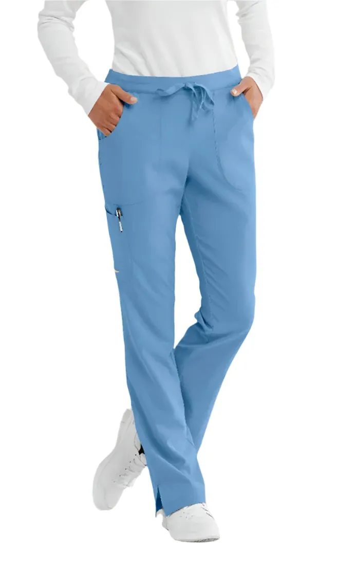 SKECHERS™ by Barco Reliance 3-Pocket Mid-Rise Straight Leg Scrub Pant-Tall