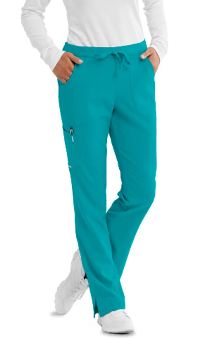 SKECHERS™ by Barco Reliance 3-Pocket Mid-Rise Straight Leg Scrub Pant-Tall