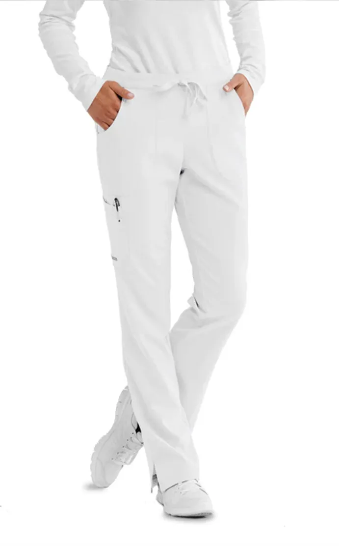 SKECHERS™ by Barco Reliance 3-Pocket Mid-Rise Straight Leg Scrub Pant-Tall