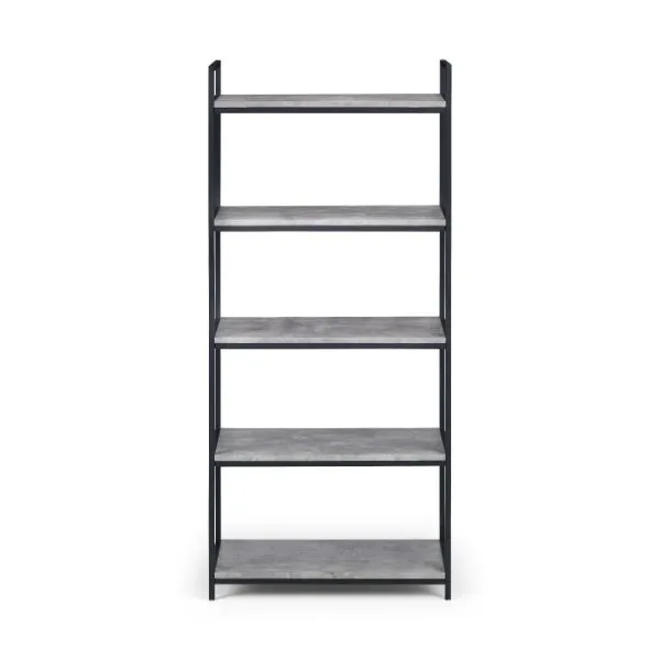 Staten Bookcase 1.4m Tall Concrete