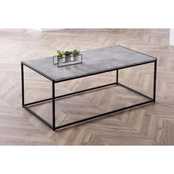 Staten Coffee Table 1.1m Concrete