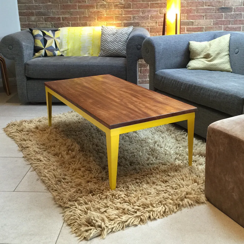 'The Foundry' Iroko Coffee Table