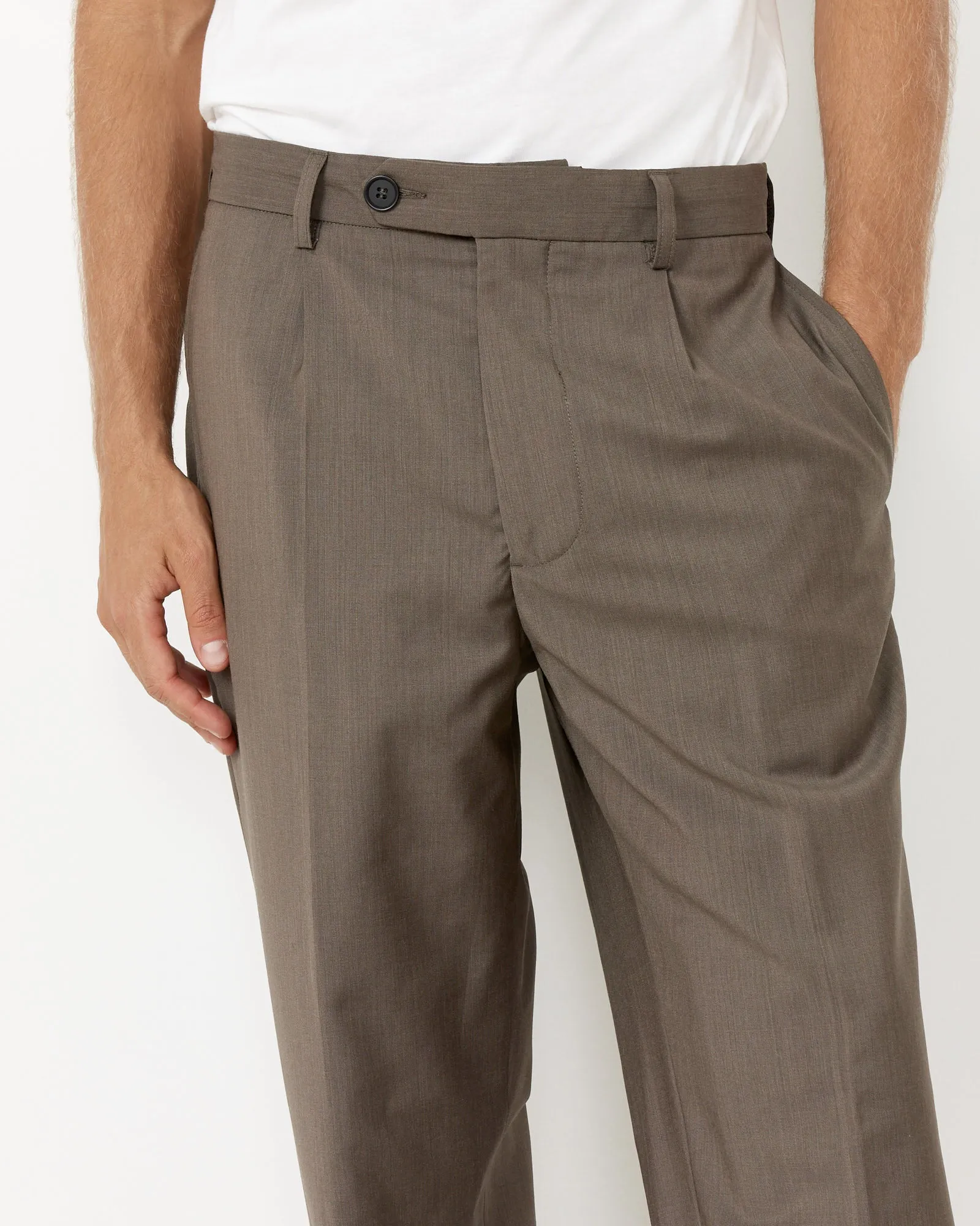 Tropical Wool Formal Trouser