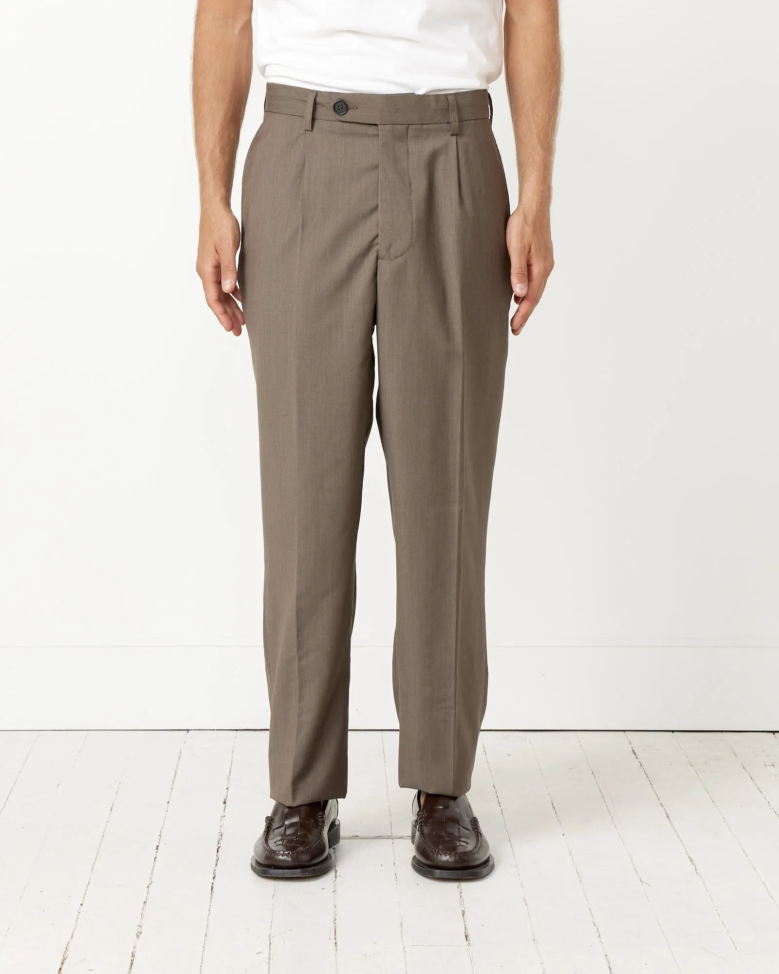 Tropical Wool Formal Trouser