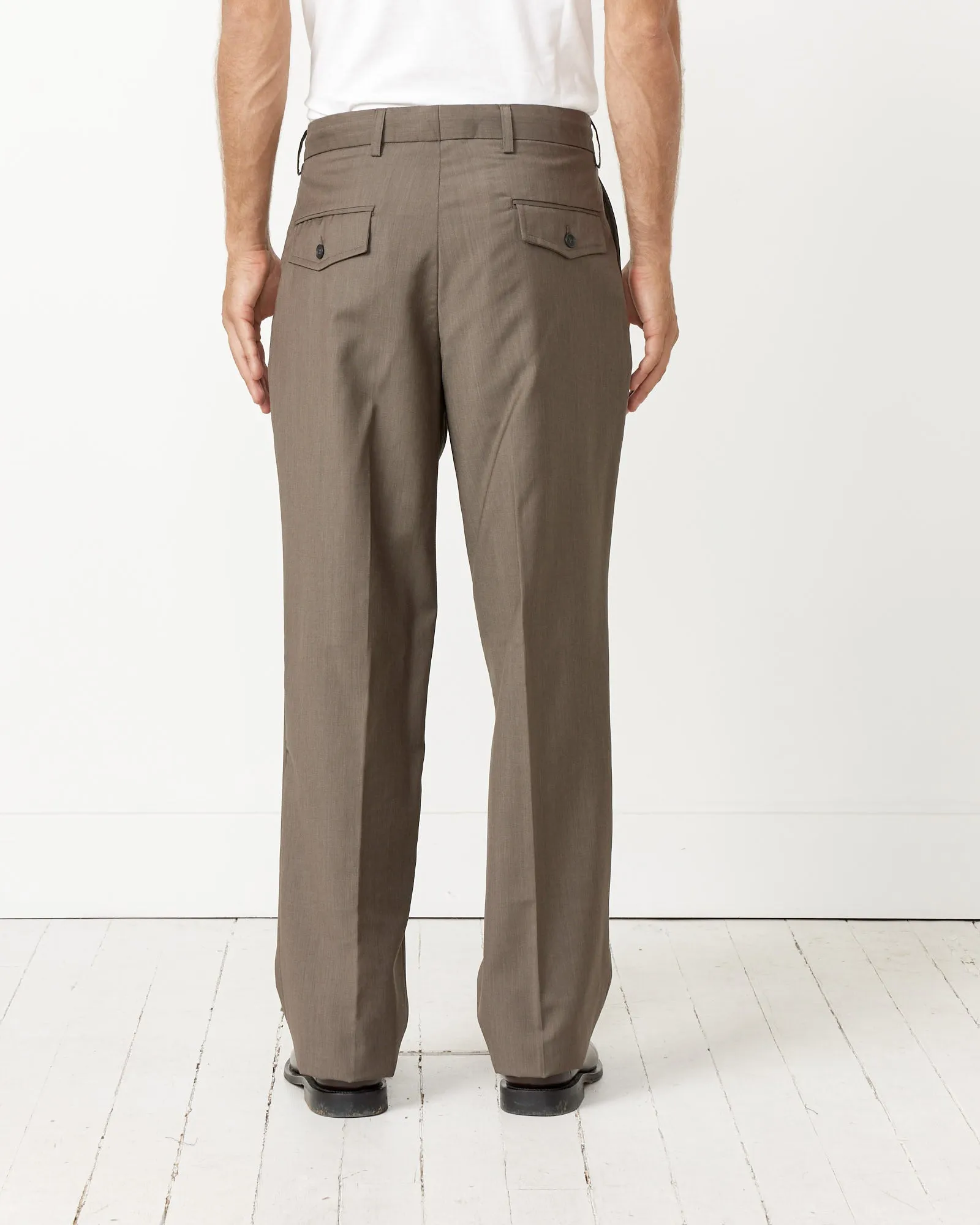 Tropical Wool Formal Trouser