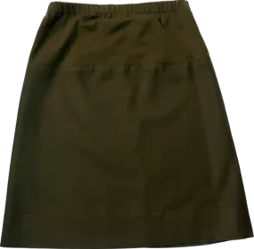 VINTAGE  -  USMC Green Service Maternity Skirt