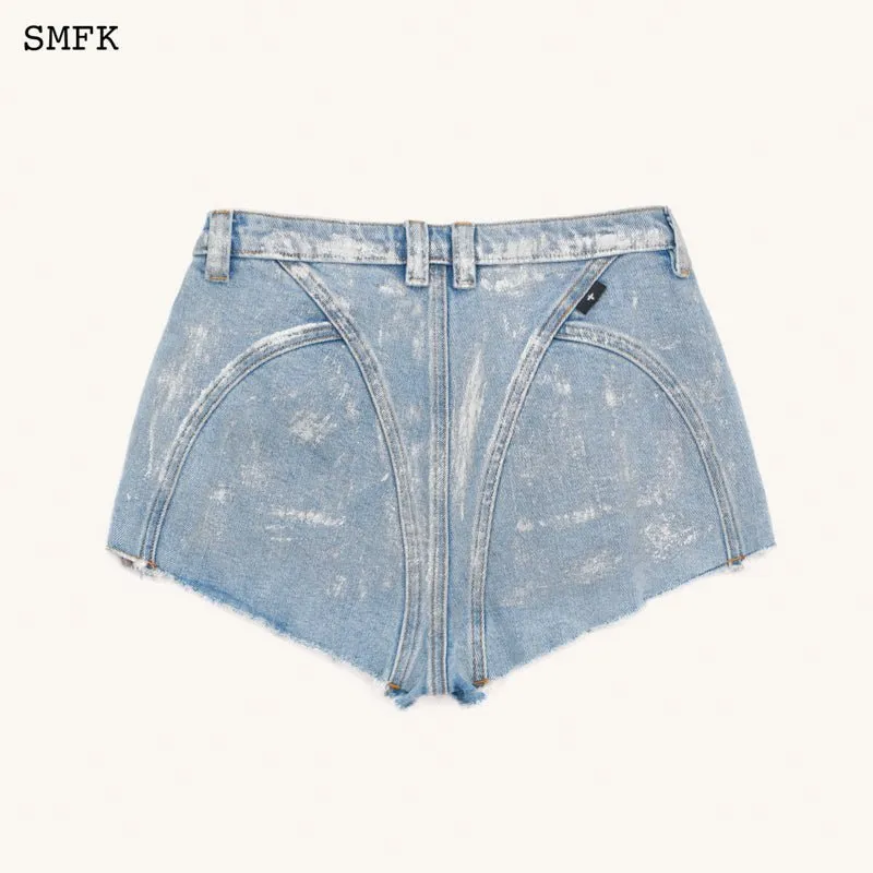 WildWorld Rider Blue Denim Short Jeans